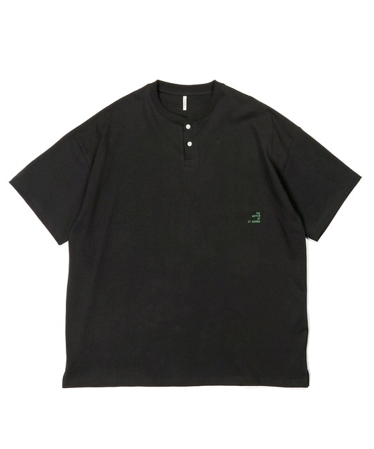 セットアップ対応 ヘビーウェイト ヘンリーネックTEE