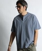 セットアップ対応 ヘビーウェイト ヘンリーネックTEE