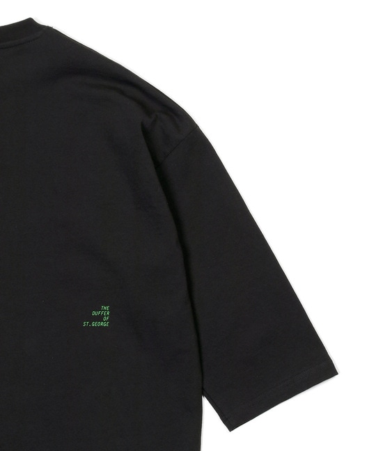 セットアップ対応 ヘビーウェイト 7分袖 ヘンリーネックTEE