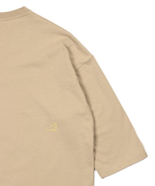 セットアップ対応 ヘビーウェイト 7分袖 ヘンリーネックTEE