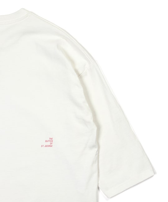 セットアップ対応 ヘビーウェイト 7分袖 ヘンリーネックTEE