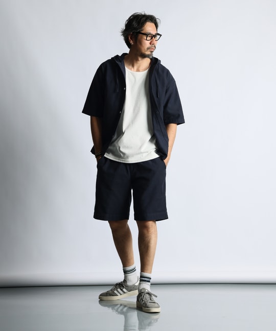 セットアップ対応 アンカットコーデュロイ ショートパンツ