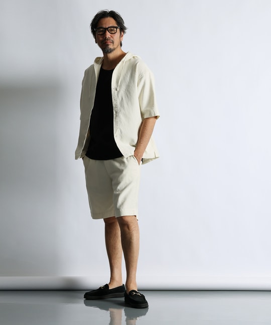 セットアップ対応 アンカットコーデュロイ ショートパンツ