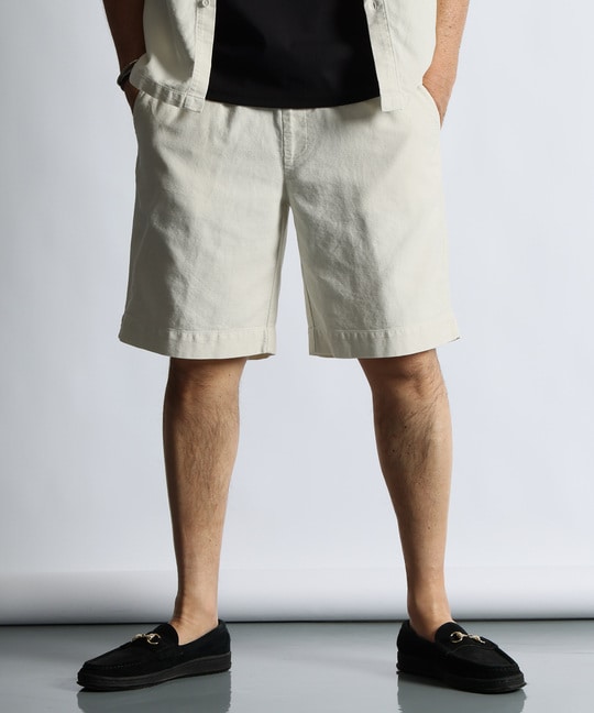 セットアップ対応 アンカットコーデュロイ ショートパンツ