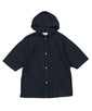 セットアップ対応 アンカットコーデュロイ 半袖シャツパーカー