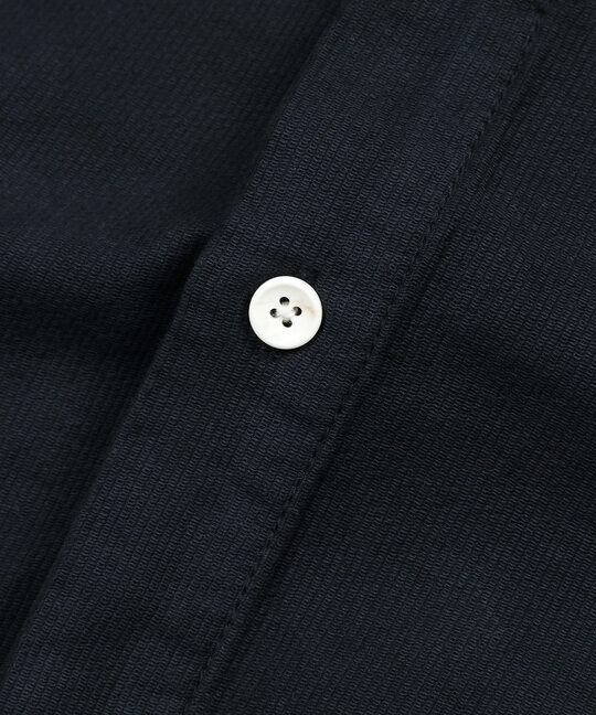 セットアップ対応 アンカットコーデュロイ 半袖シャツパーカー