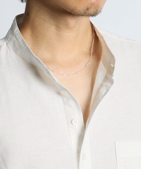 シルバー925 喜平チェーンネックレス