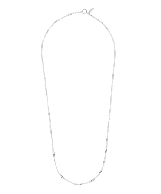 シルバー925 喜平チェーンネックレス