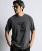 ピグメントダイ グラフィックTシャツ