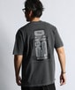 ピグメントダイ グラフィックTシャツ