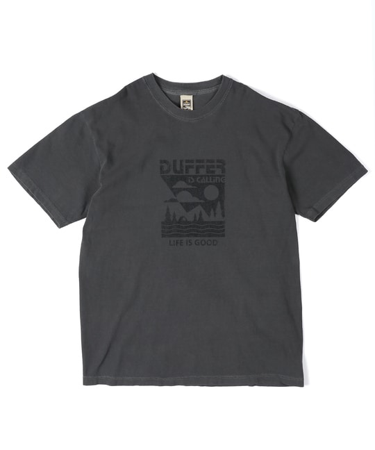 ピグメントダイ グラフィックTシャツ