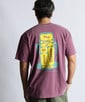 ピグメントダイ グラフィックTシャツ