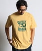 ピグメントダイ グラフィックTシャツ