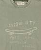 パウダーブリーチ 手書き風 プリントTシャツ