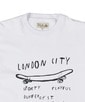 パウダーブリーチ 手書き風 プリントTシャツ