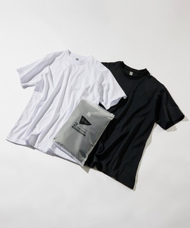 2層構造 吸水速乾 クールマックス 2PACKS ベーシックTシャツ【WEB限定アイテム】