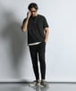 吸水速乾・防シワ クールファイバー Vネック オープンカラー スキッパーTシャツ