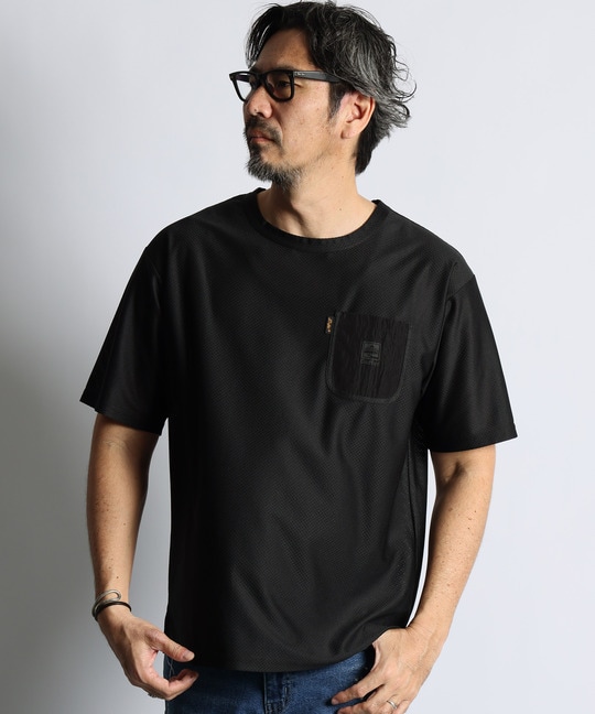 吸汗速乾 フィールドセンサー メッシュTシャツ