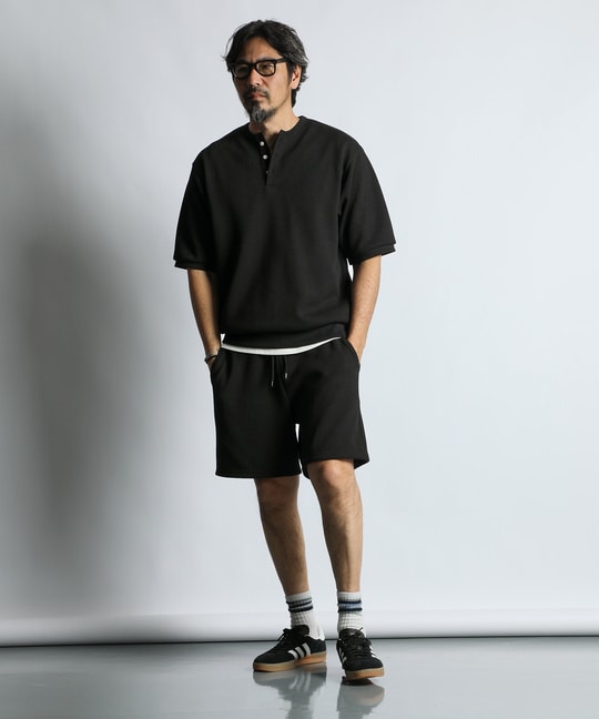セットアップ対応 機能素材「エアフレックス」鹿の子Tシャツ