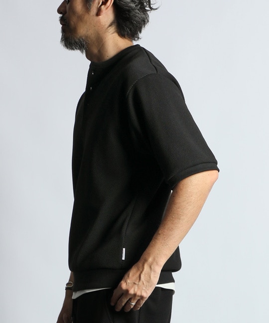 セットアップ対応 機能素材「エアフレックス」鹿の子Tシャツ