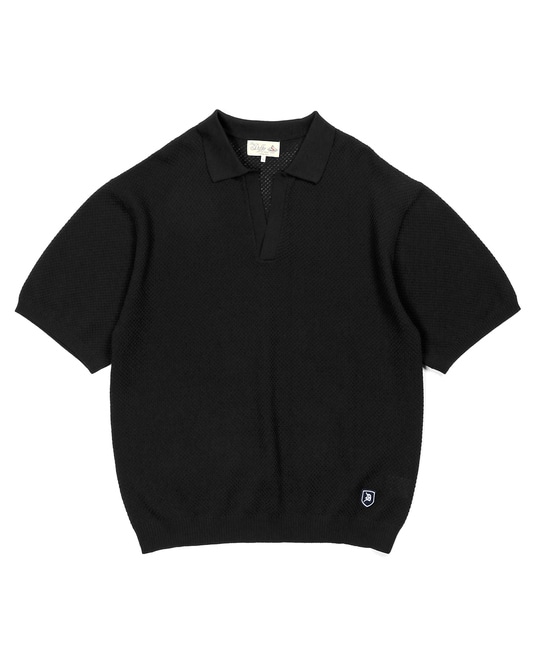 メッシュニット スキッパーポロ