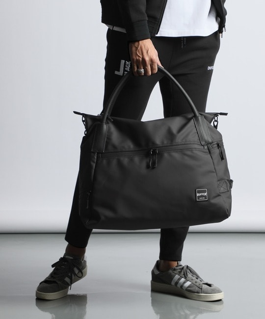 〔BLACK LABEL〕：2ウェイ ジムバッグ