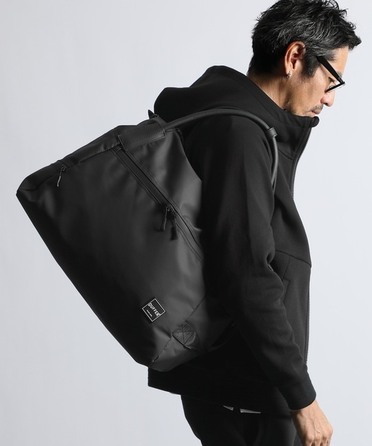 BLACK LABEL〕：2ウェイ ジムバッグ ｜The DUFFER of St.GEORGE