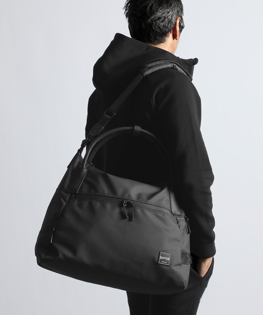 BLACK LABEL〕:2ウェイ ジムバッグ |The DUFFER of St.GEORGE BLACK LABEL〕:2ウェイ ジムバッグ |The DUFFER of St.GEORGE