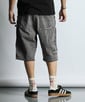 ヴィンテージ加工 ダブルニー デニムショーツ