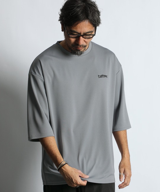 セットアップ 吸水速乾 メッシュ 7分袖Tシャツ【WEB限定アイテム】