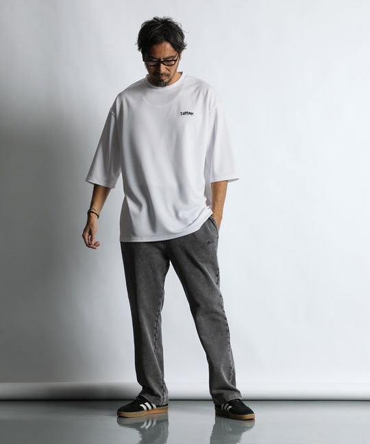 セットアップ 吸水速乾 メッシュ 7分袖Tシャツ【WEB限定アイテム】