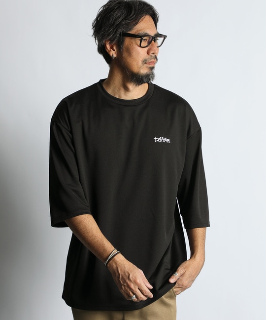 セットアップ 吸水速乾 メッシュ 7分袖Tシャツ【WEB限定アイテム】