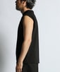 〔BLACK LABEL〕：度詰め天竺 ノースリーブTシャツ