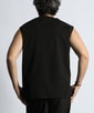 〔BLACK LABEL〕：度詰め天竺 ノースリーブTシャツ