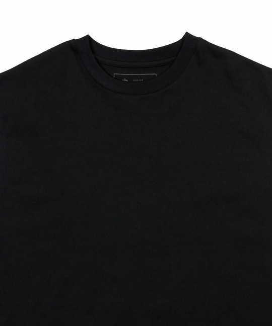 〔BLACK LABEL〕：度詰め天竺 ノースリーブTシャツ
