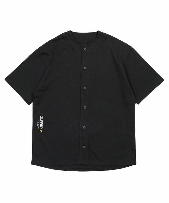 〔BLACK LABEL〕：度詰め天竺 ベースボールシャツ