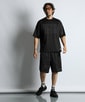 〔BLACK LABEL〕：セットアップ対応 ラッセルアスレティック別注 メッシュショーツ