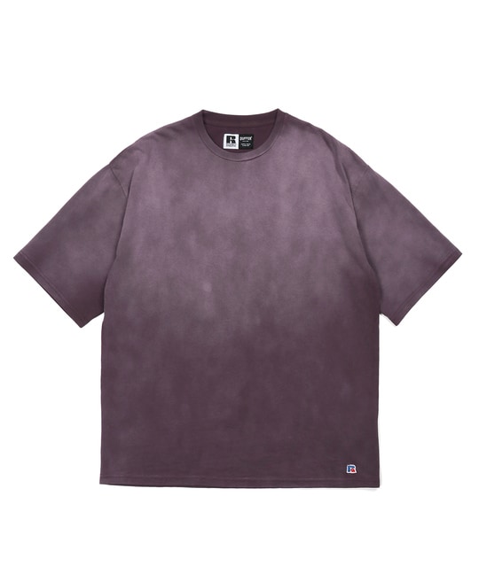 〔BLACK LABEL〕：ラッセルアスレティック別注 ガーメントダイTEE