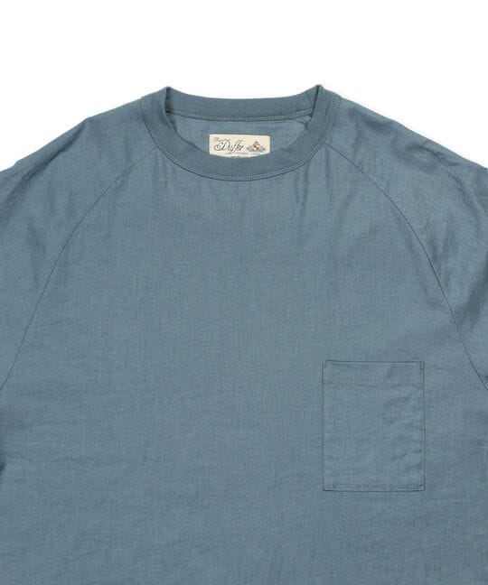 綿麻ストレッチ ハイブリッドTシャツ