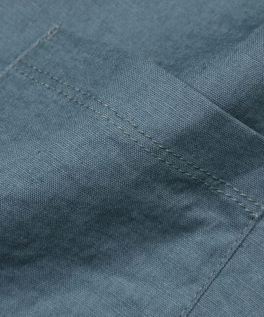 綿麻ストレッチ ハイブリッドTシャツ