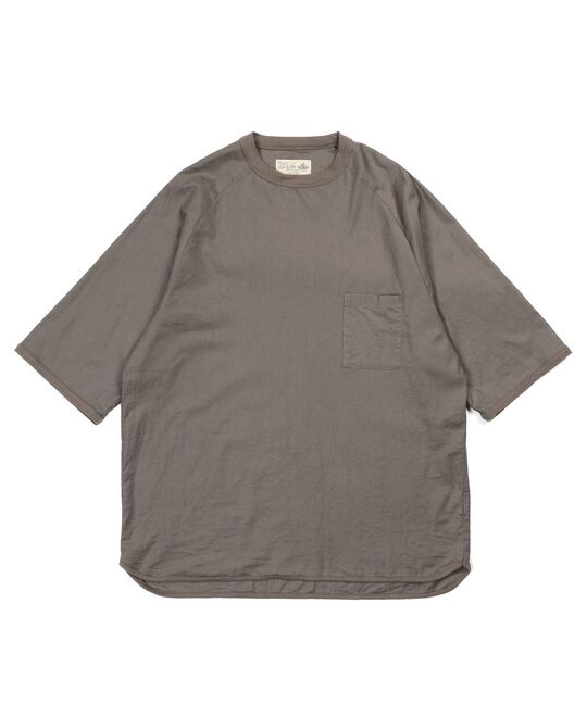 綿麻ストレッチ ハイブリッドTシャツ
