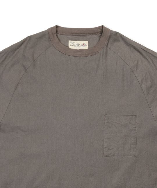 綿麻ストレッチ ハイブリッドTシャツ
