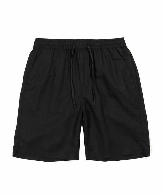 綿麻素材 イージーショートパンツ