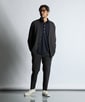 セットアップ ノーカラー リラックス ニットジャケット【WEB限定アイテム】