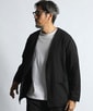 セットアップ ノーカラー リラックス ニットジャケット【WEB限定アイテム】