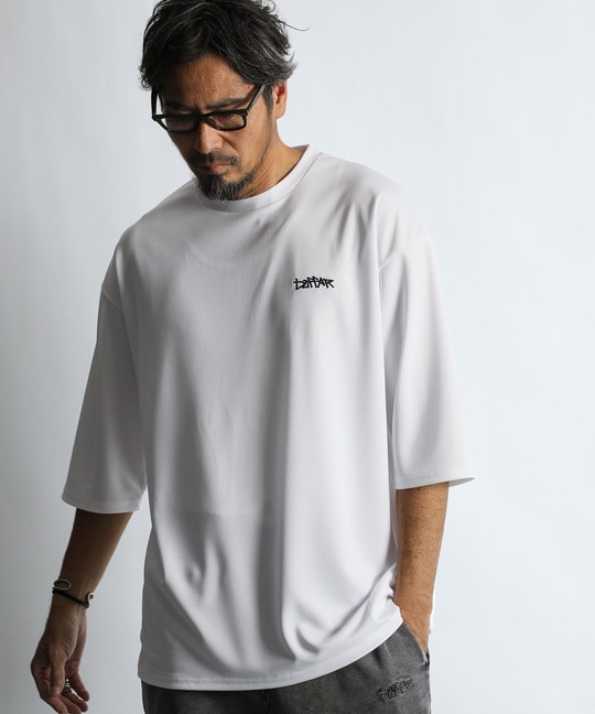セットアップ 吸水速乾 メッシュ 7分袖Tシャツ【WEB限定アイテム】