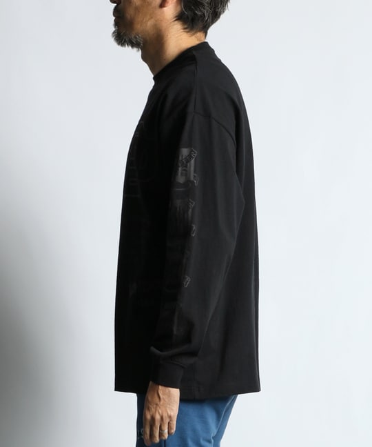 DUFFERアーカイブ ロゴ ロングスリーブTシャツ