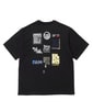 〔BLACK LABEL〕：CVC天竺 速乾 90sロゴTEE