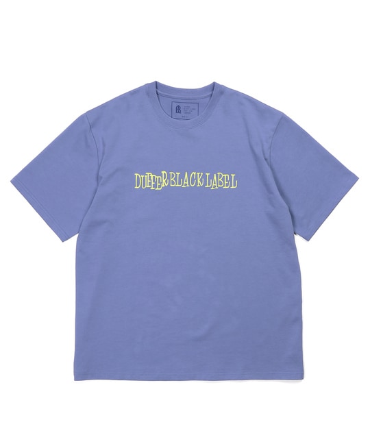 〔BLACK LABEL〕：CVC天竺 速乾 90sロゴTEE