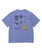 〔BLACK LABEL〕：CVC天竺 速乾 90sロゴTEE